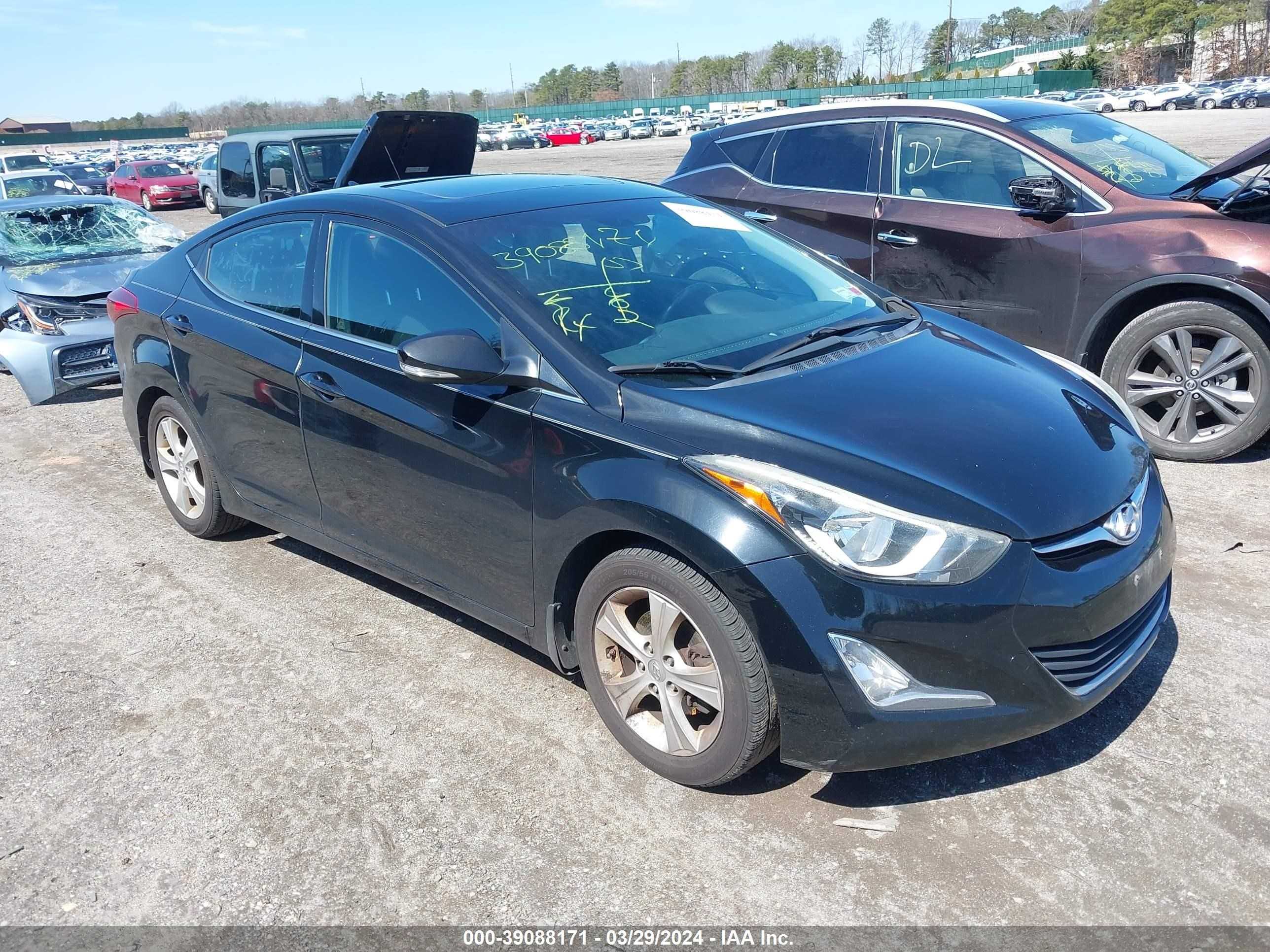 HYUNDAI ELANTRA 2016 kmhdh4ae8gu607550