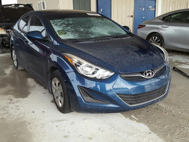 HYUNDAI ELANTRA SE 2016 kmhdh4ae8gu618080