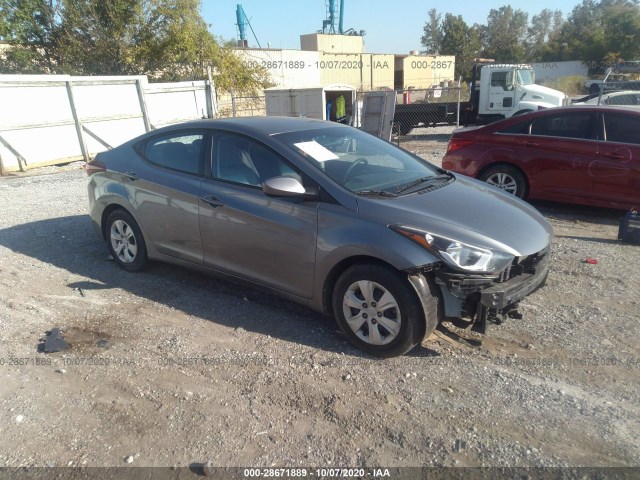 HYUNDAI ELANTRA 2016 kmhdh4ae8gu623330