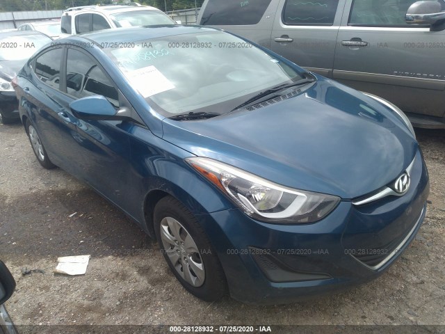 HYUNDAI ELANTRA 2016 kmhdh4ae8gu640774