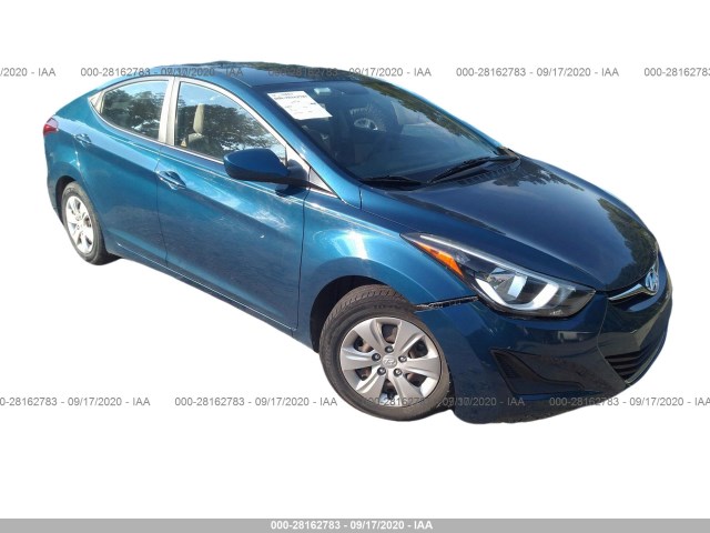 HYUNDAI ELANTRA 2016 kmhdh4ae8gu651385