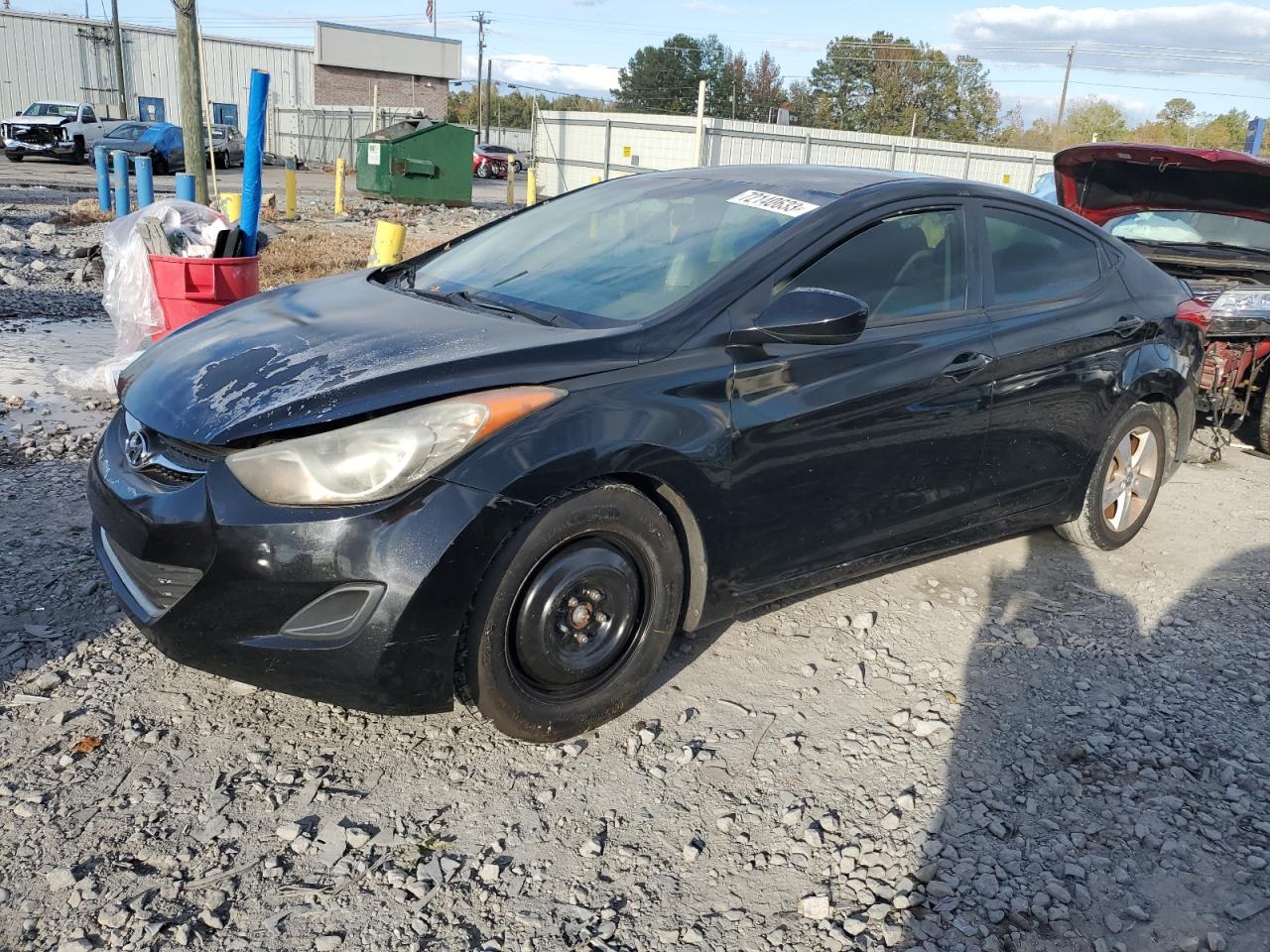 HYUNDAI ELANTRA 2011 kmhdh4ae9bu144830