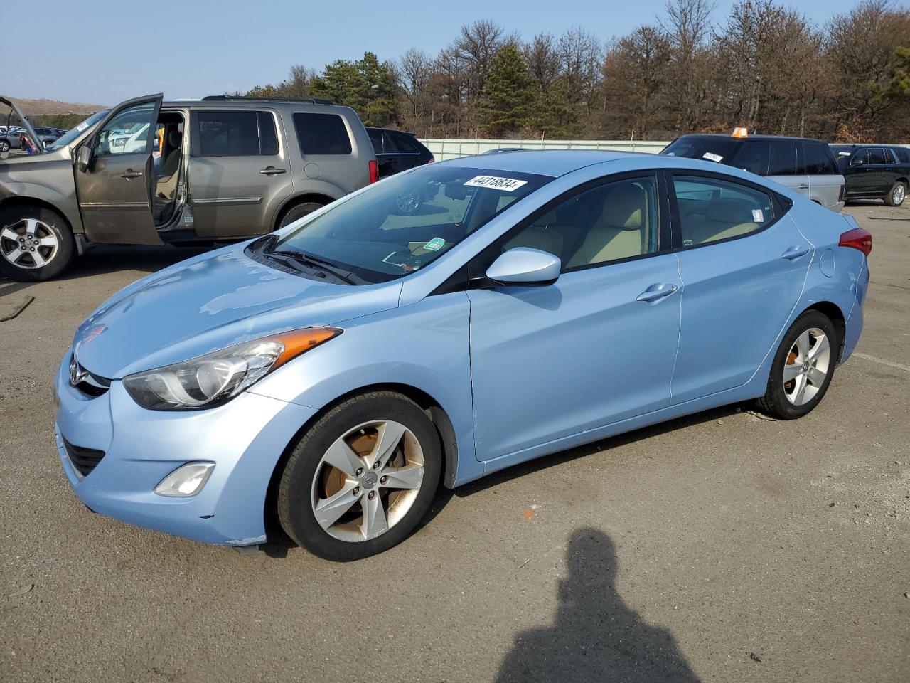 HYUNDAI ELANTRA 2012 kmhdh4ae9cu251314