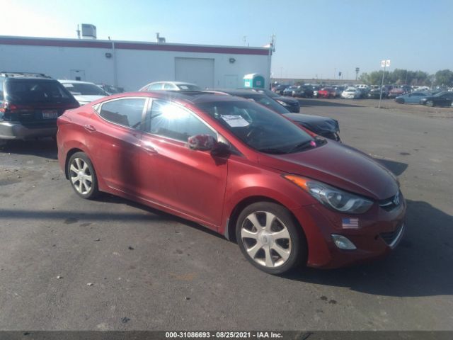 HYUNDAI ELANTRA 2012 kmhdh4ae9cu255721