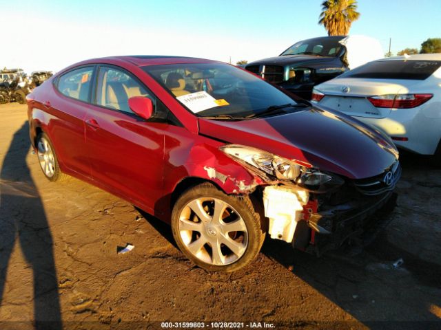 HYUNDAI ELANTRA 2012 kmhdh4ae9cu328389