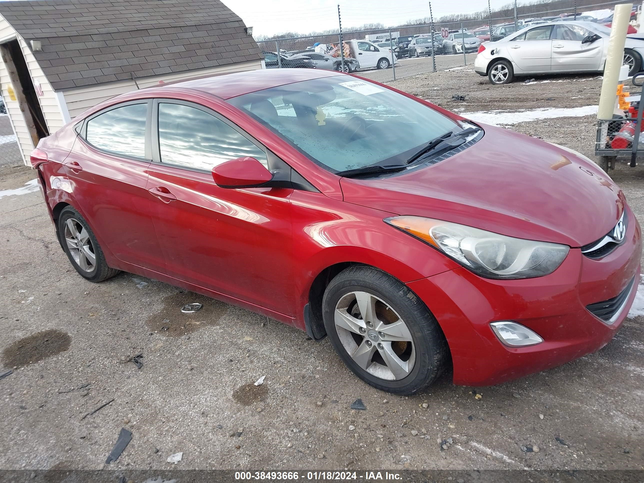 HYUNDAI ELANTRA 2012 kmhdh4ae9cu333172