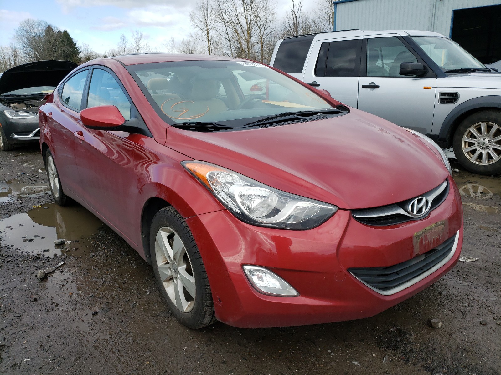 HYUNDAI ELANTRA GL 2012 kmhdh4ae9cu355513