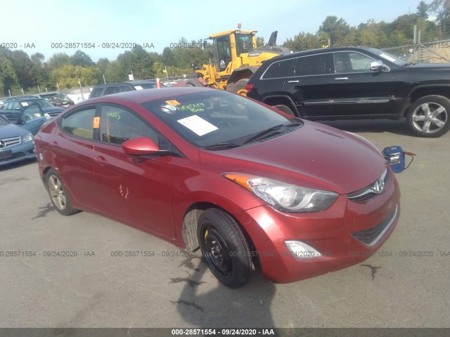 HYUNDAI ELANTRA 2012 kmhdh4ae9cu424779