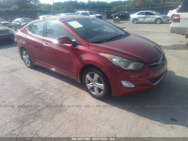 HYUNDAI ELANTRA 2012 kmhdh4ae9cu435765