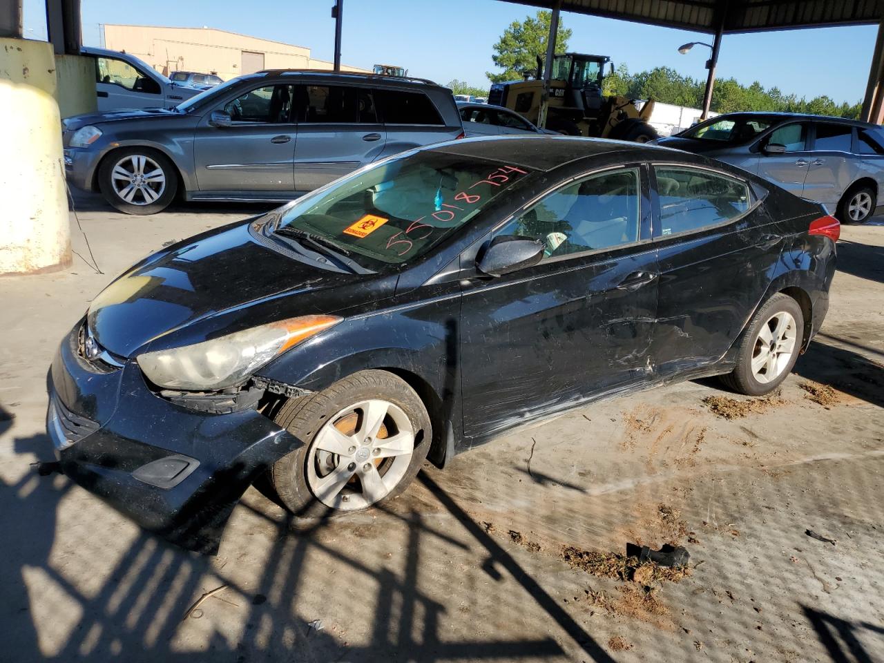 HYUNDAI ELANTRA 2013 kmhdh4ae9du002724