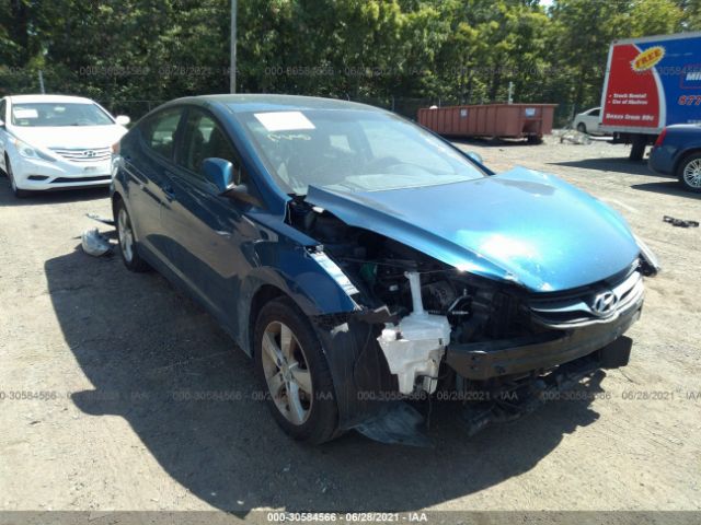 HYUNDAI ELANTRA 2013 kmhdh4ae9du016185