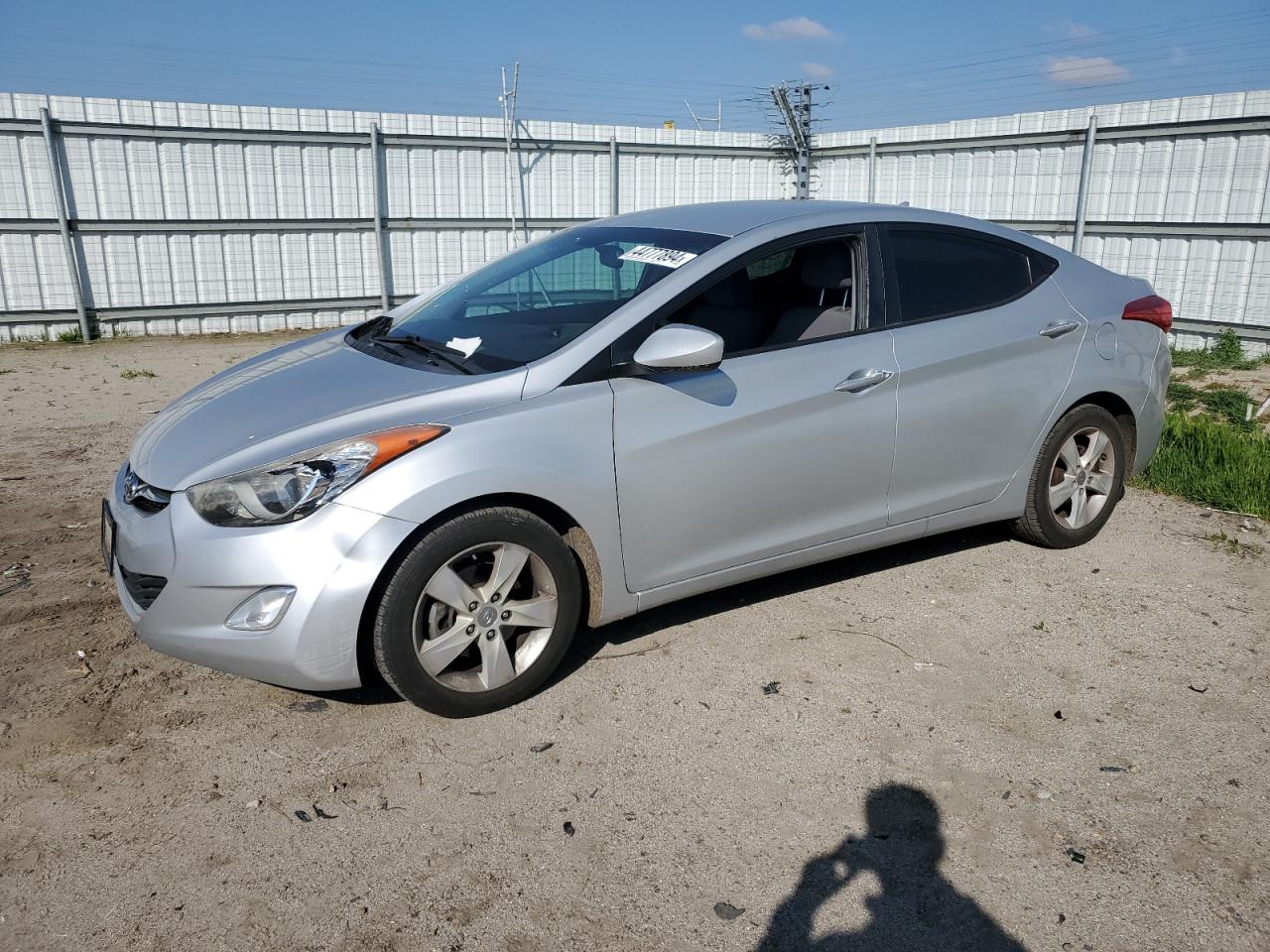 HYUNDAI ELANTRA 2013 kmhdh4ae9du020740