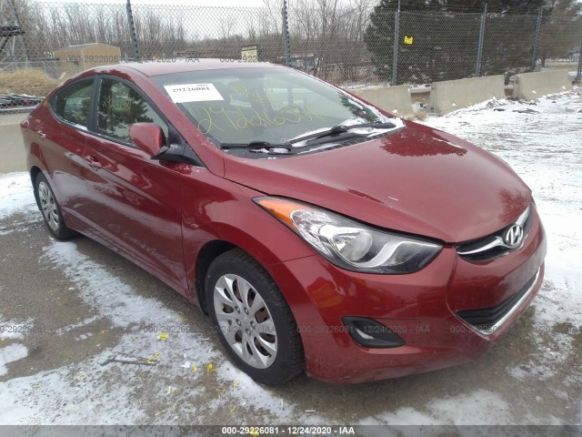 HYUNDAI ELANTRA 2013 kmhdh4ae9du495174