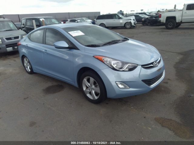 HYUNDAI ELANTRA 2013 kmhdh4ae9du524270