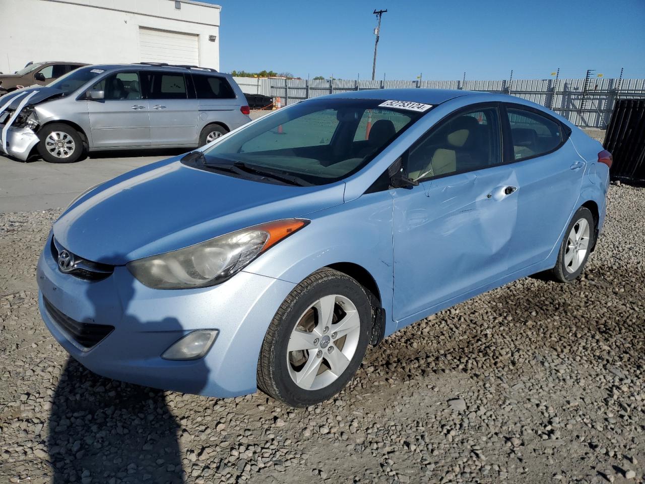 HYUNDAI ELANTRA 2013 kmhdh4ae9du541909