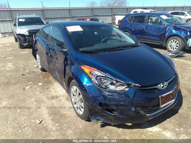 HYUNDAI ELANTRA 2013 kmhdh4ae9du544034