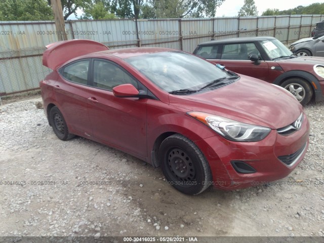 HYUNDAI ELANTRA 2013 kmhdh4ae9du557026