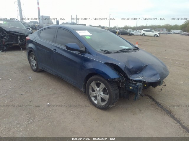 HYUNDAI ELANTRA 2013 kmhdh4ae9du615412