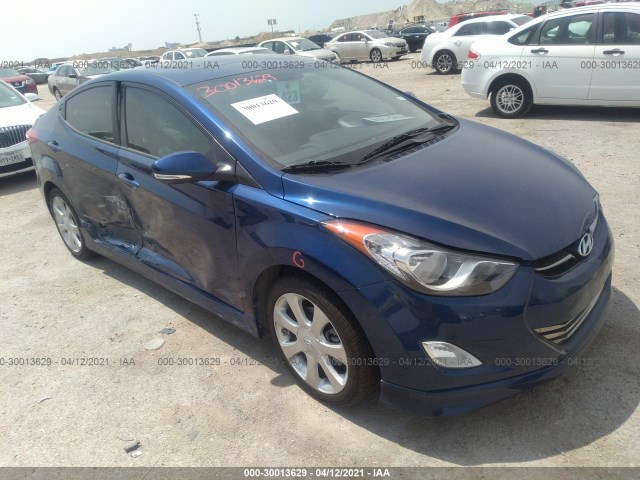 HYUNDAI ELANTRA 2013 kmhdh4ae9du619010