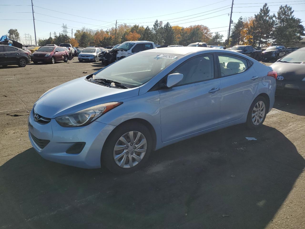 HYUNDAI ELANTRA 2013 kmhdh4ae9du630122