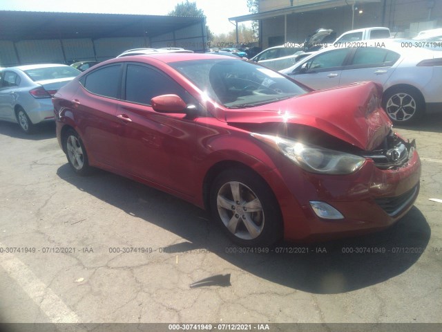 HYUNDAI ELANTRA 2013 kmhdh4ae9du710617