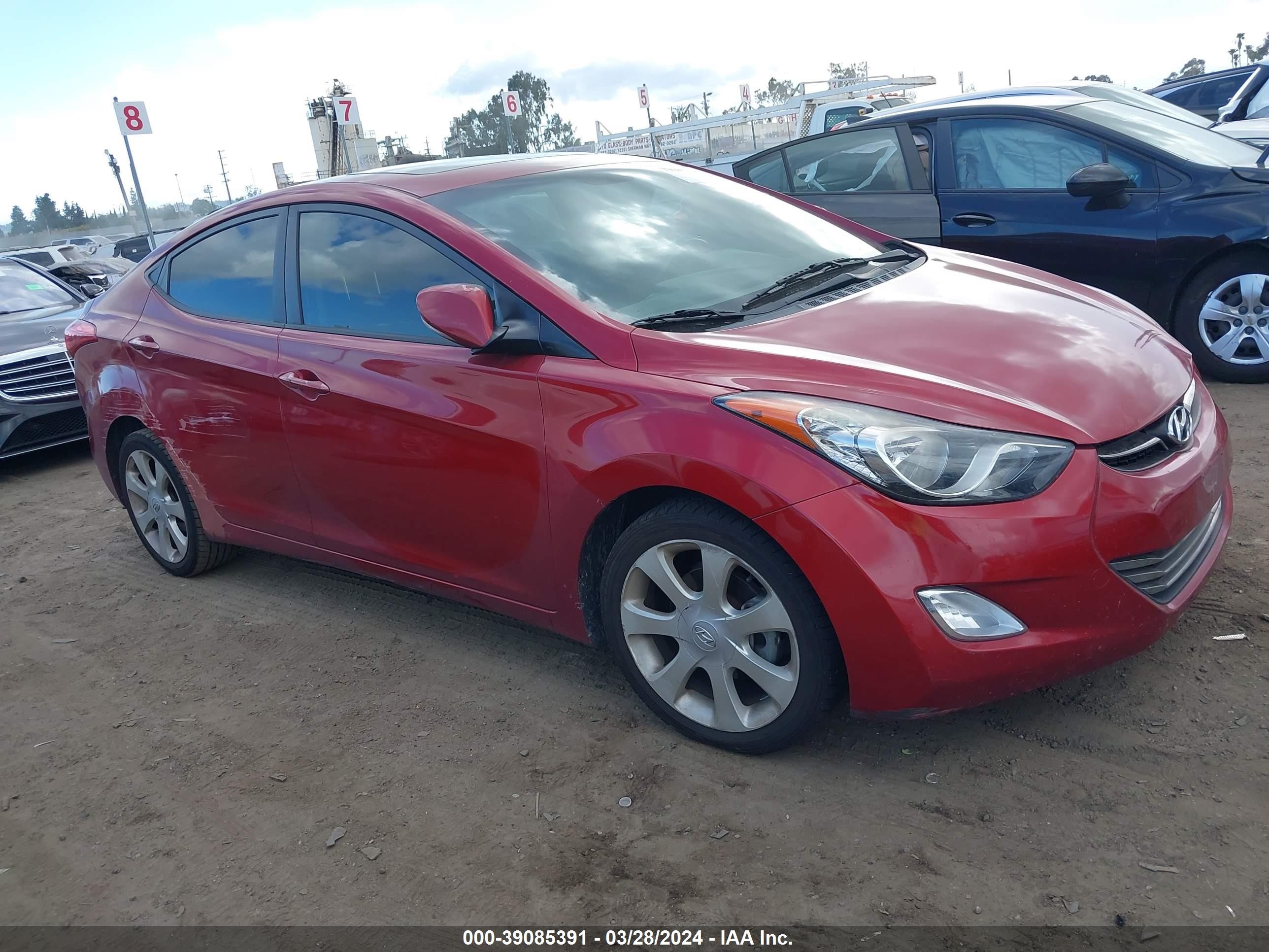 HYUNDAI ELANTRA 2013 kmhdh4ae9du714828