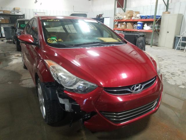 HYUNDAI ELANTRA GL 2013 kmhdh4ae9du745254