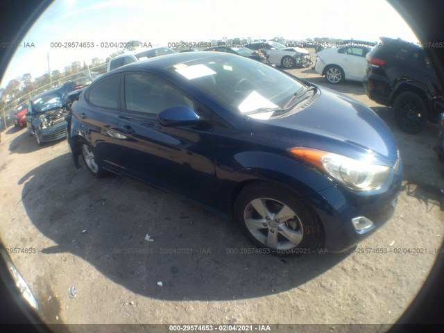 HYUNDAI ELANTRA 2013 kmhdh4ae9du876104