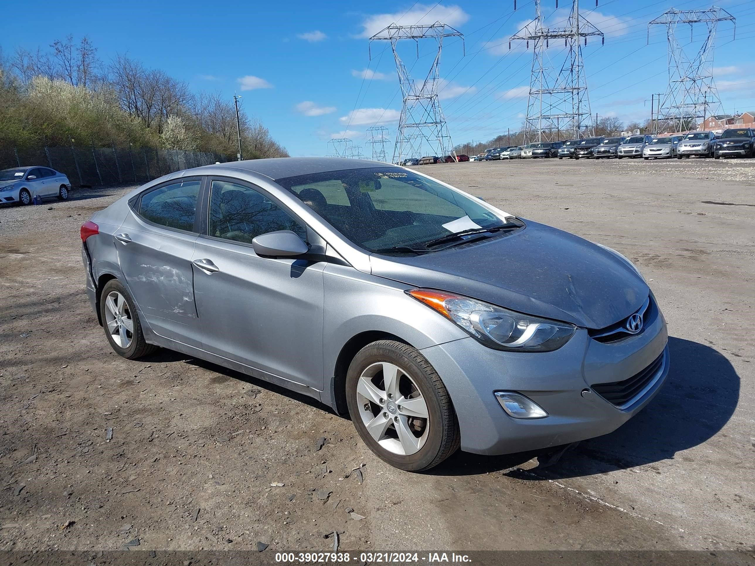 HYUNDAI ELANTRA 2013 kmhdh4ae9du930260