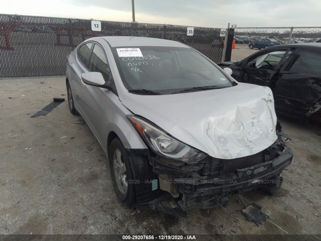 HYUNDAI ELANTRA 2014 kmhdh4ae9eu038804