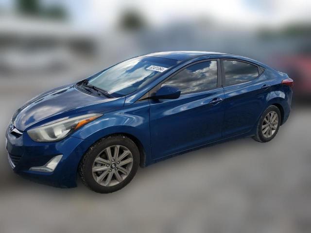 HYUNDAI ELANTRA 2014 kmhdh4ae9eu042173