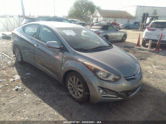 HYUNDAI ELANTRA 2014 kmhdh4ae9eu046904