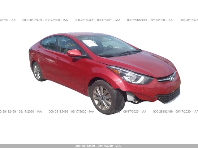 HYUNDAI ELANTRA 2014 kmhdh4ae9eu049673