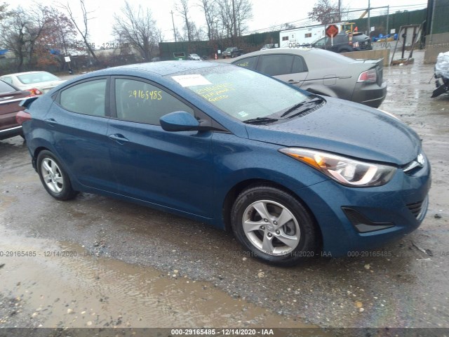 HYUNDAI ELANTRA 2014 kmhdh4ae9eu053402