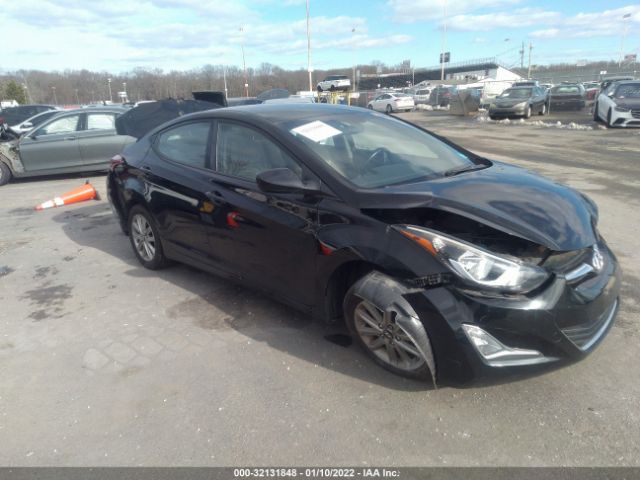 HYUNDAI ELANTRA 2014 kmhdh4ae9eu063637