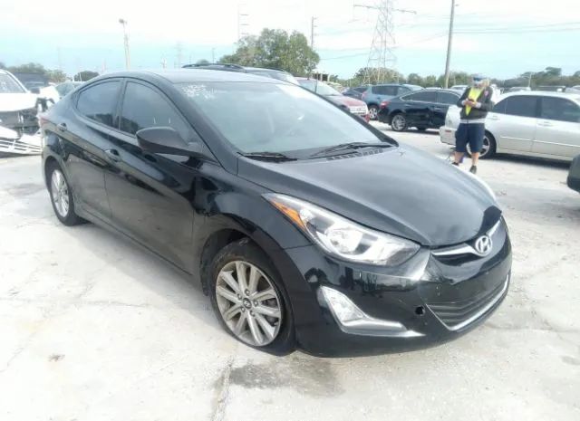 HYUNDAI ELANTRA 2014 kmhdh4ae9eu066456