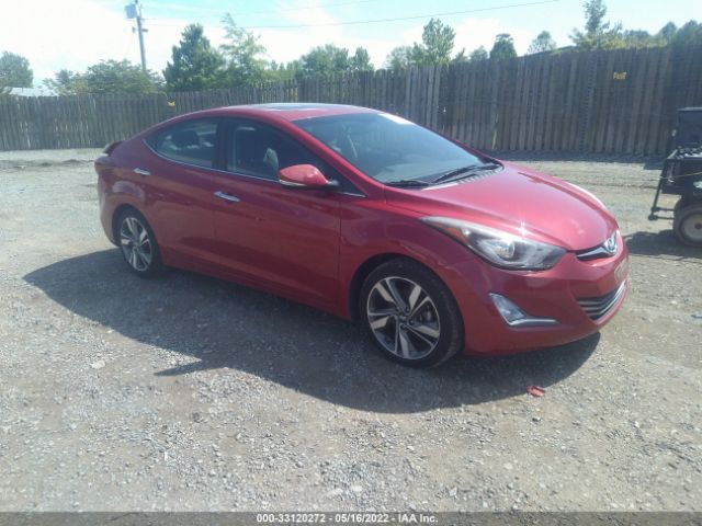 HYUNDAI ELANTRA 2014 kmhdh4ae9eu072337