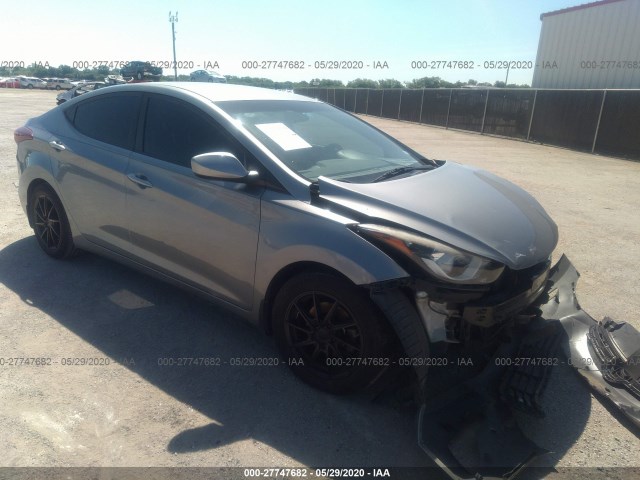 HYUNDAI ELANTRA 2014 kmhdh4ae9eu083905