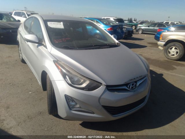 HYUNDAI ELANTRA 2014 kmhdh4ae9eu086996