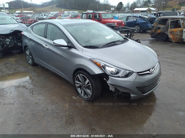 HYUNDAI ELANTRA 2014 kmhdh4ae9eu087436