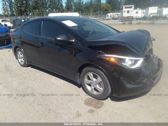 HYUNDAI ELANTRA 2014 kmhdh4ae9eu090742