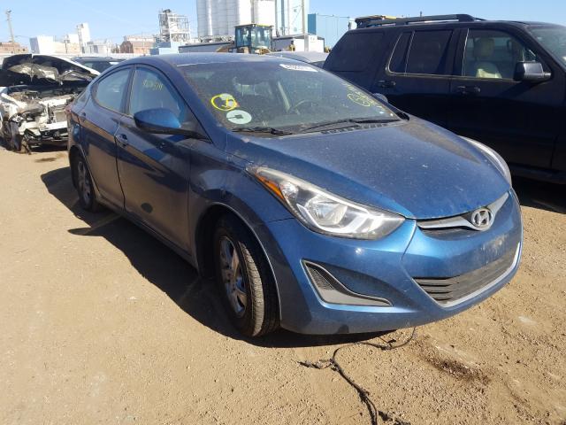 HYUNDAI ELANTRA SE 2014 kmhdh4ae9eu101044