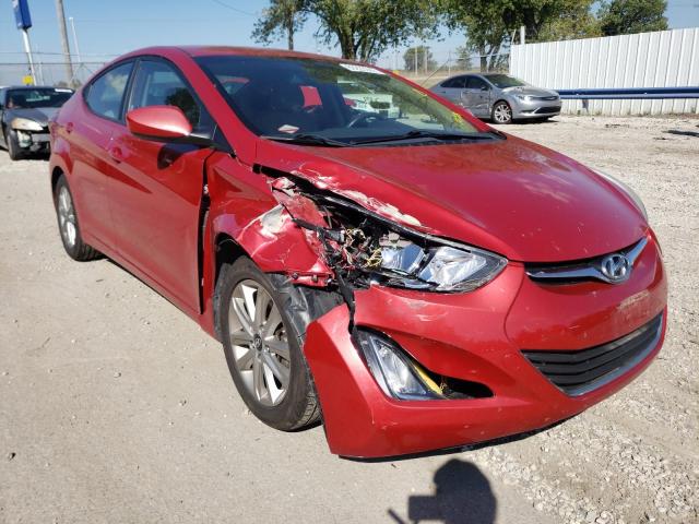 HYUNDAI ELANTRA SE 2014 kmhdh4ae9eu101528