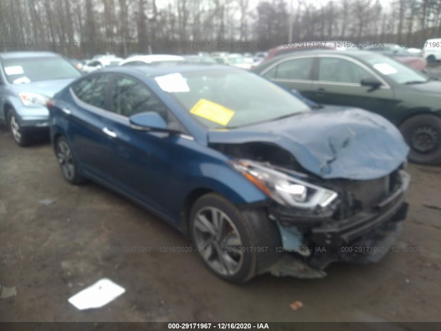 HYUNDAI ELANTRA 2014 kmhdh4ae9eu107216