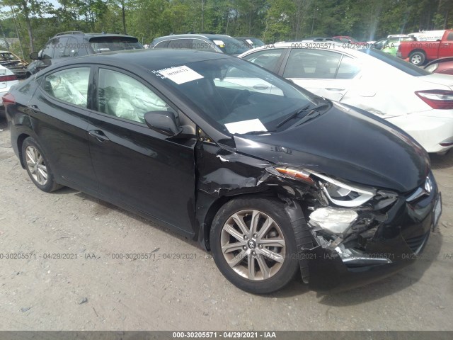 HYUNDAI ELANTRA 2014 kmhdh4ae9eu107457