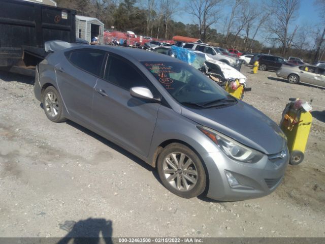 HYUNDAI ELANTRA 2014 kmhdh4ae9eu110116