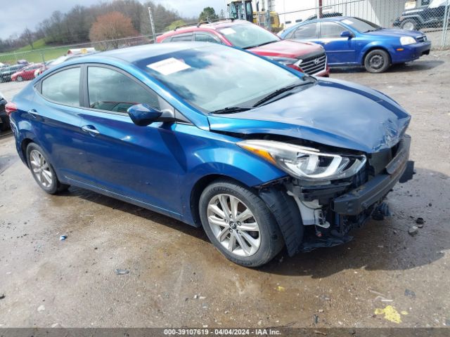 HYUNDAI ELANTRA 2014 kmhdh4ae9eu112691