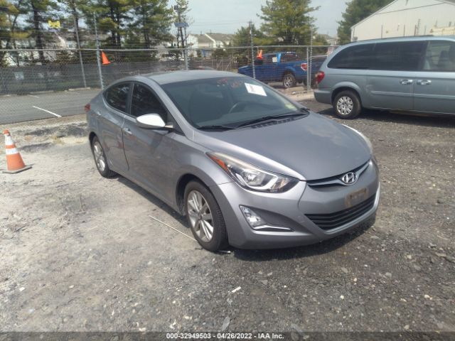 HYUNDAI ELANTRA 2014 kmhdh4ae9eu117325