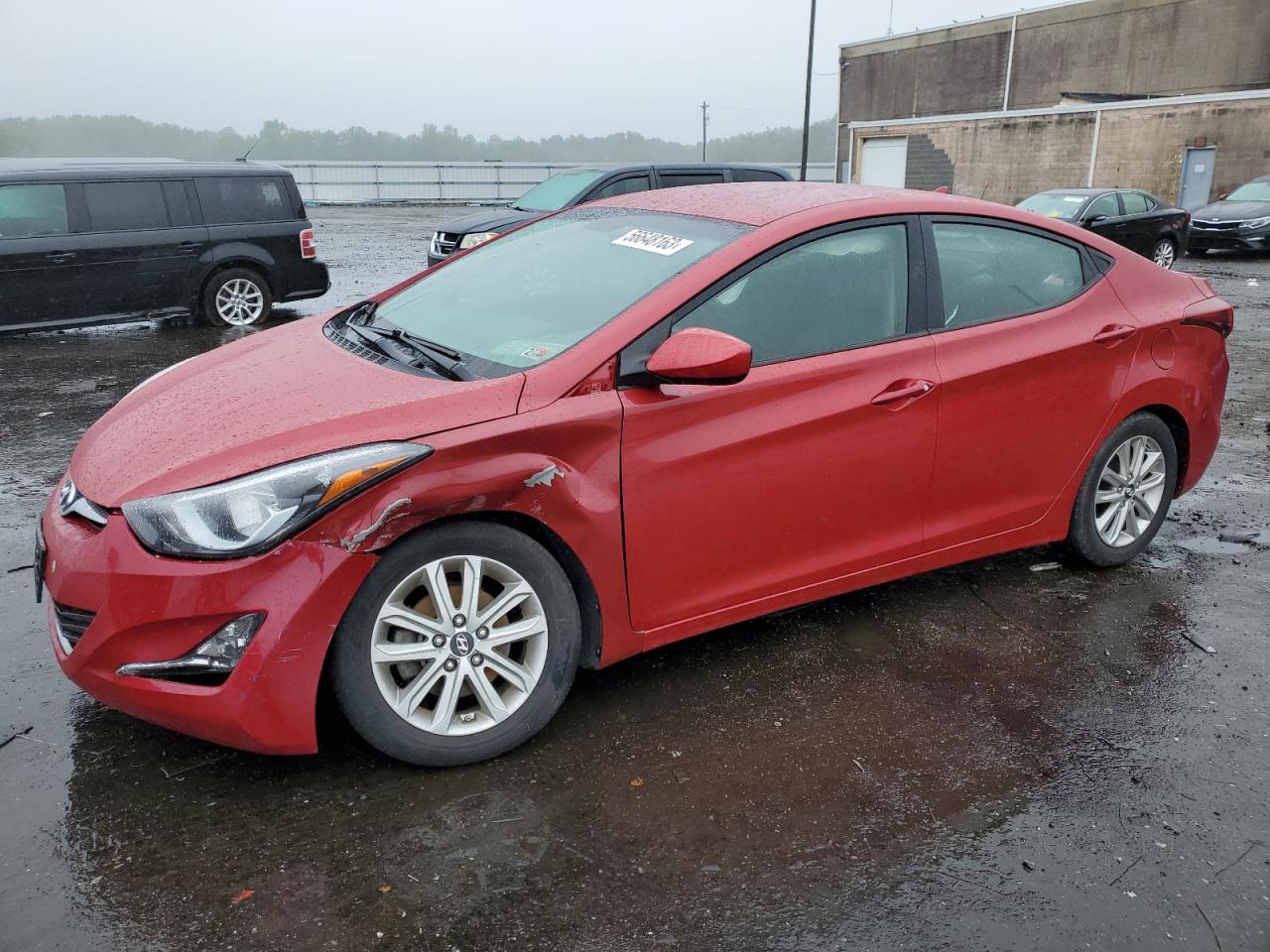 HYUNDAI ELANTRA SE 2014 kmhdh4ae9eu118295