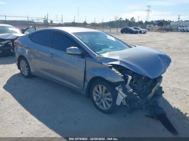 HYUNDAI ELANTRA 2014 kmhdh4ae9eu118491